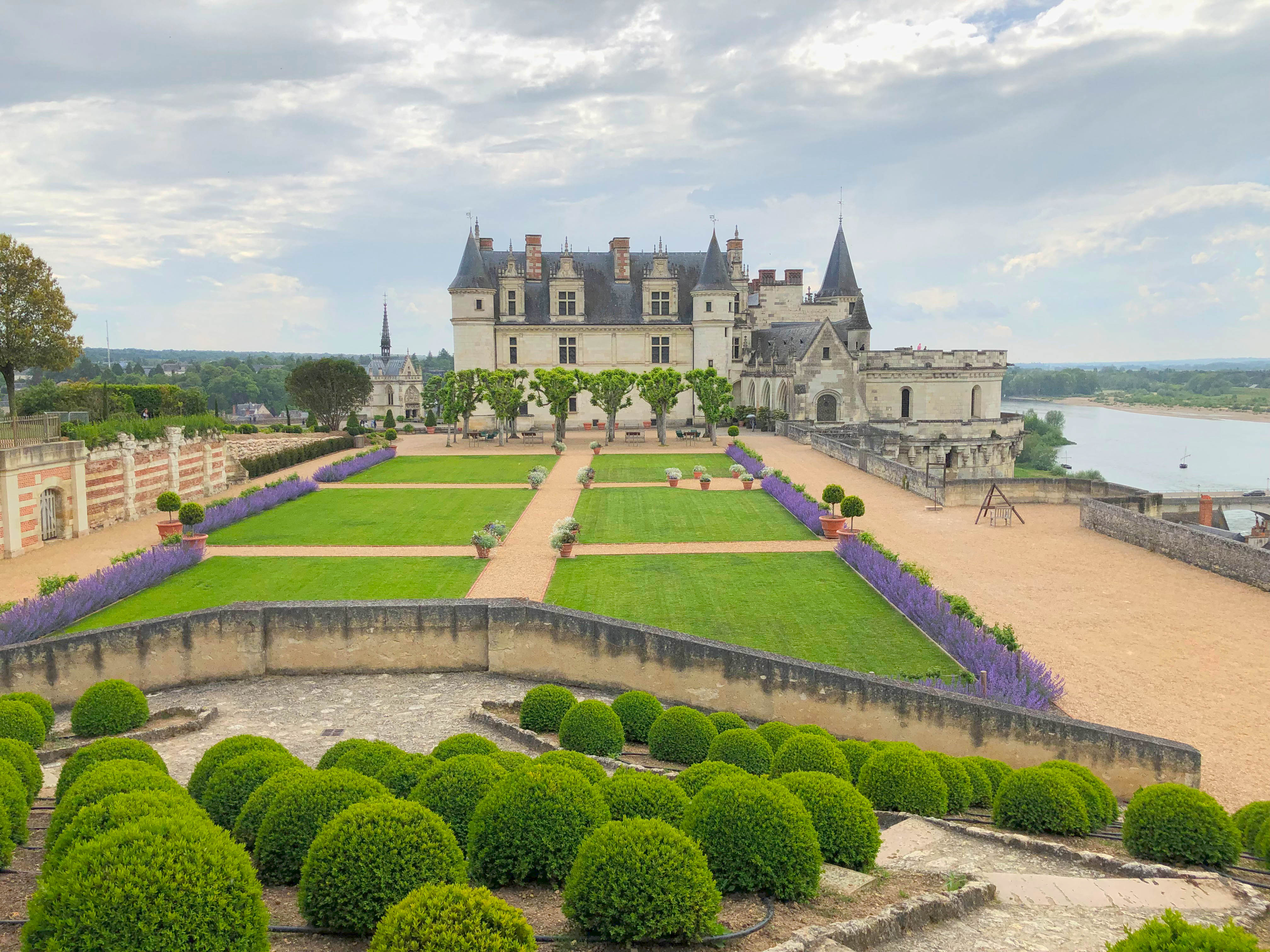 LES JARDINS DU CHATEAU ROYAL D'AMBOISE